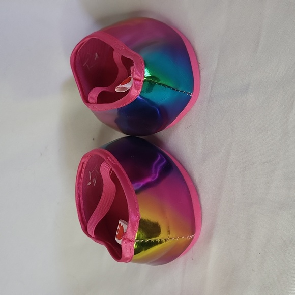 Build a bear Rainbow Crystal flower shoes good condition - Picture 8 of 8